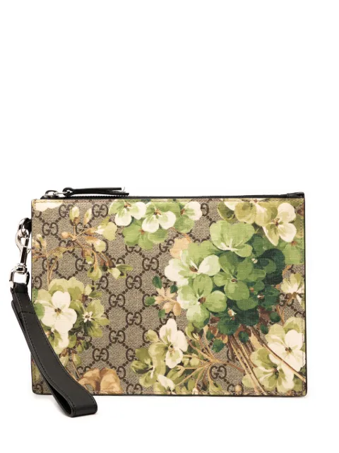 Gucci Pre-Owned 2000-2015 GG Supreme Blooms clutch bag