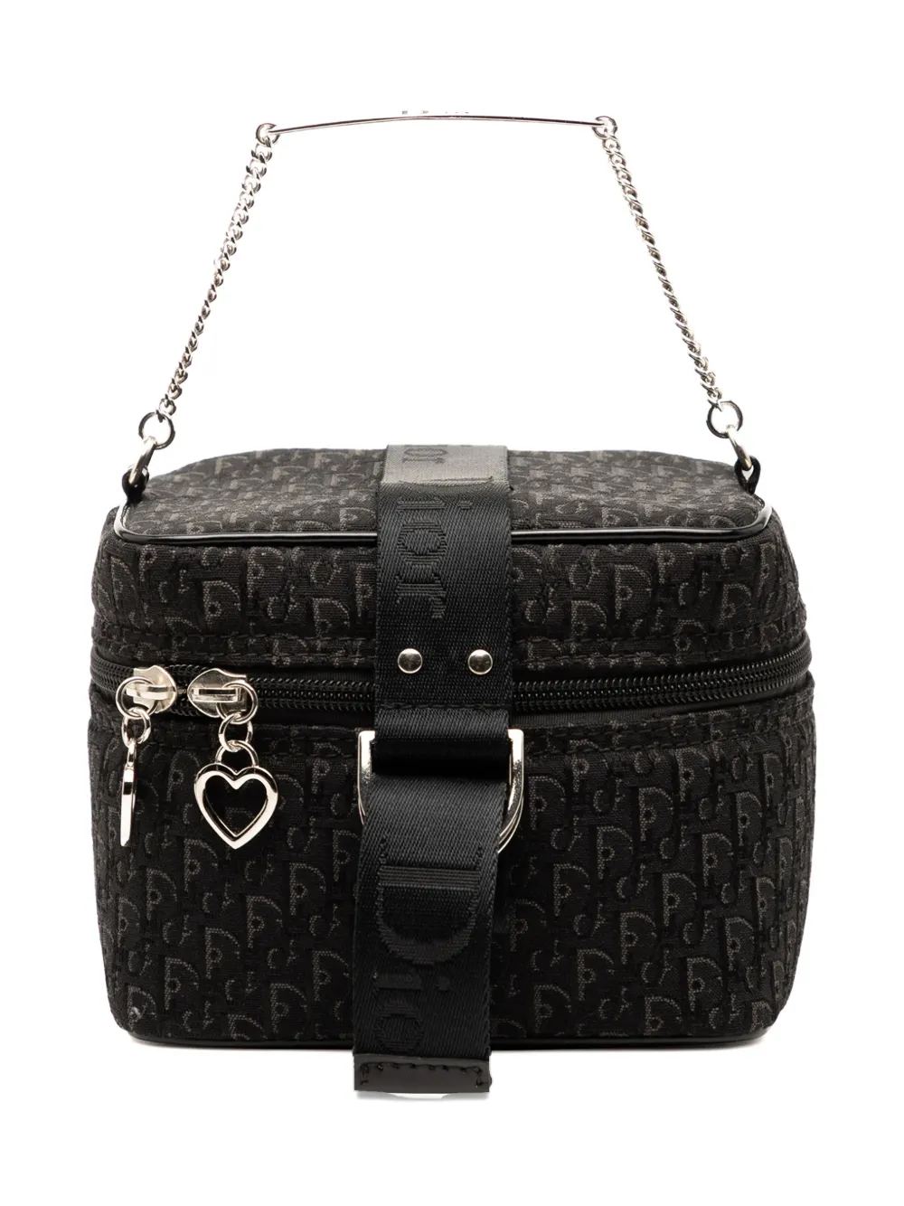 Christian Dior Pre-Owned 2004 Mini Diorissimo Trotter Canvas vanity bag - Schwarz