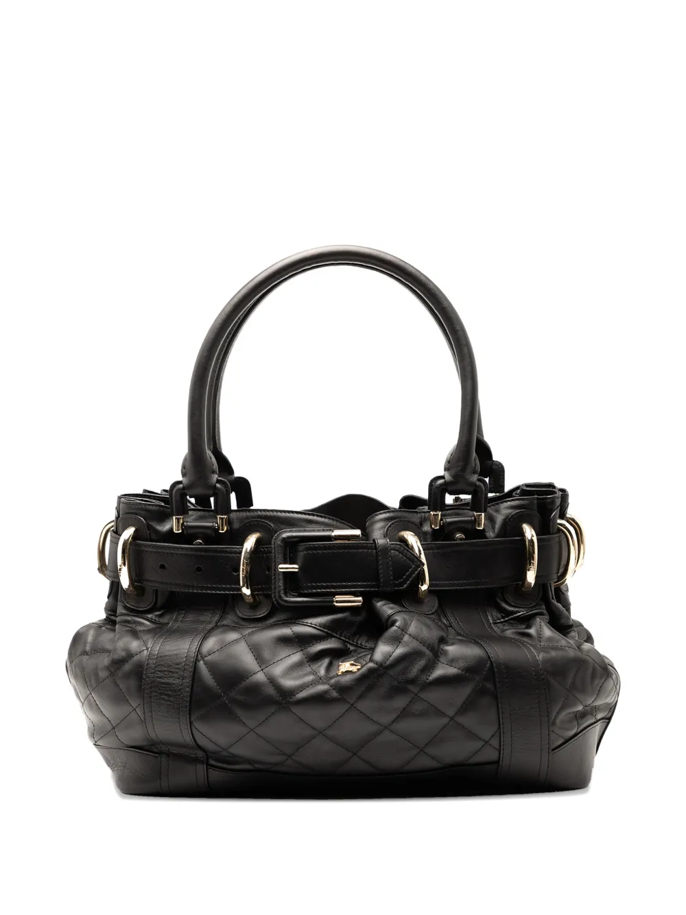 Burberry Pre-Owned 2000-2017 Large Quilted Leather Beaton tote bag | Black | Image 1