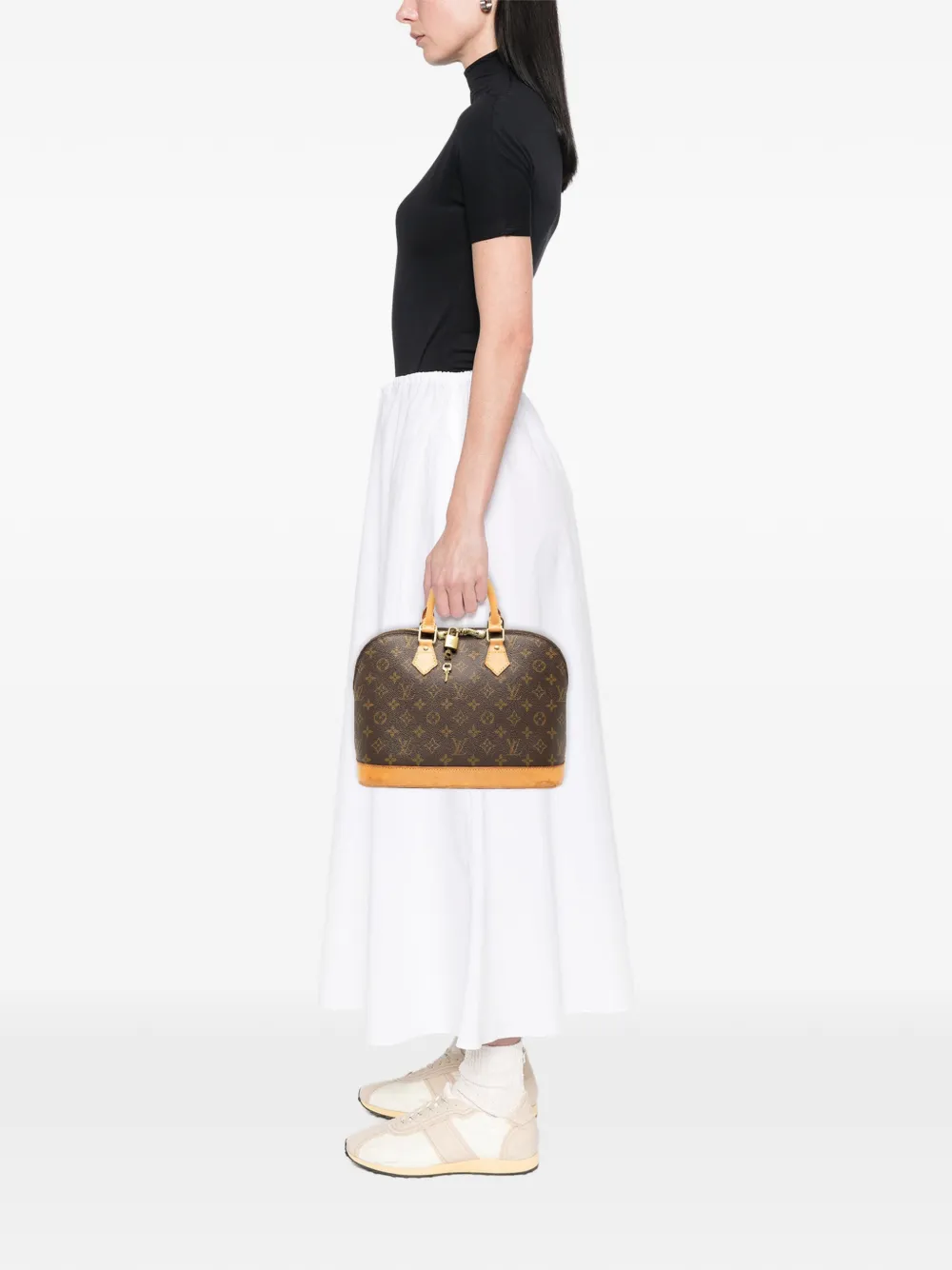 Louis Vuitton Pre-Owned 2002 Monogram Alma PM handbag | Brown | Image 1