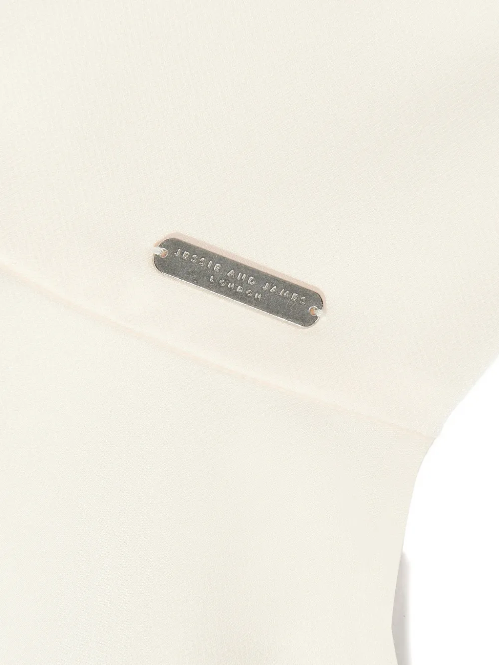 JESSIE AND JAMES KIDS Jurk met vlinder-applicatie Beige