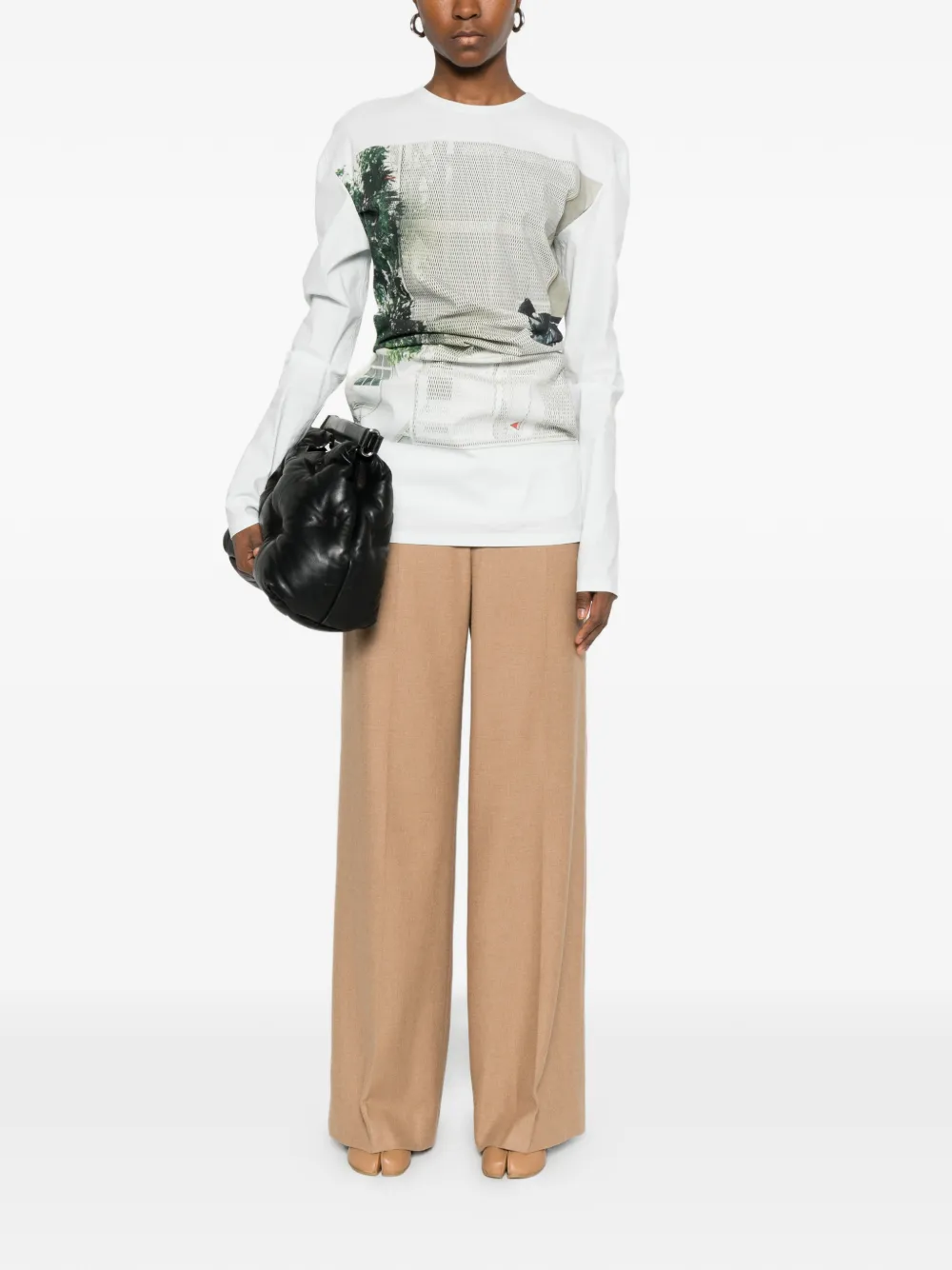 Alexander McQueen Pre-Owned Broek met verborgen sluiting - Beige