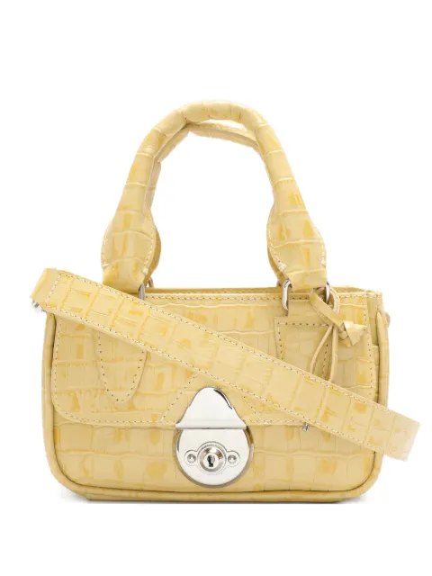 Sarah Chofakian Sarah croc embossed mini bag