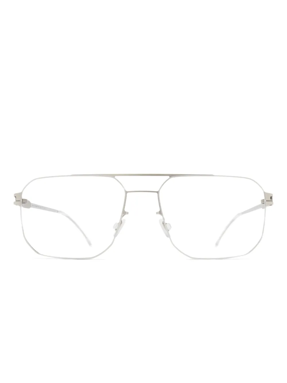Mykita geometric Rembert glasses | Silver | Image 1