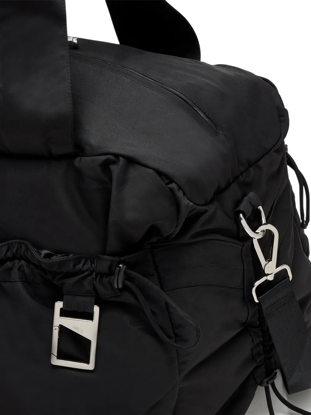  Arcs Sol Drawstring Top-handle Holdall - Black 
