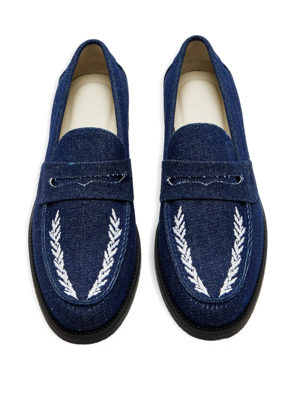 DUKE & DEXTER Wilde penny-strap loafers | Image 2