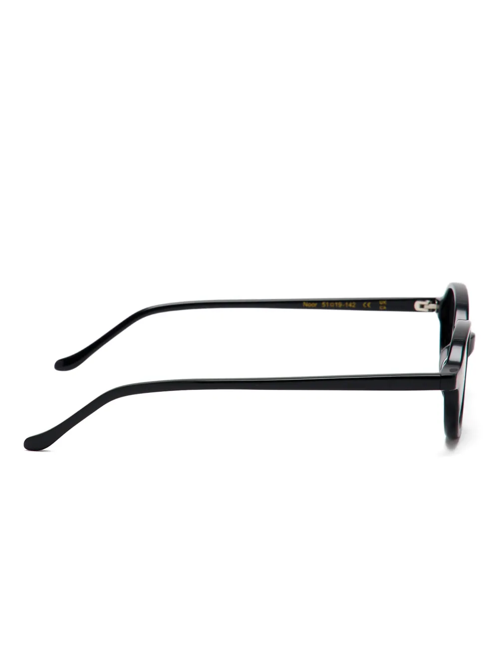 Karen Wazen Noor oval-frame sunglasses - Zwart