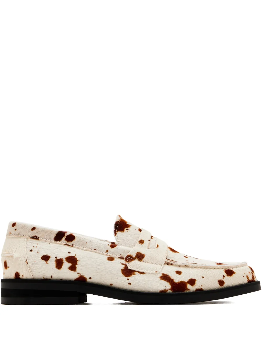 DUKE & DEXTER Wilde penny-strap loafers | Neutrals | Image 1