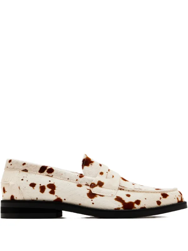 Duke + Dexter | NWOT | Two Tone Wilde Beige + White Suede Penny Loafer (US 13) DUKE + DEXTER Wilde Beige + White Suede Penny Loafer - Men main image 2