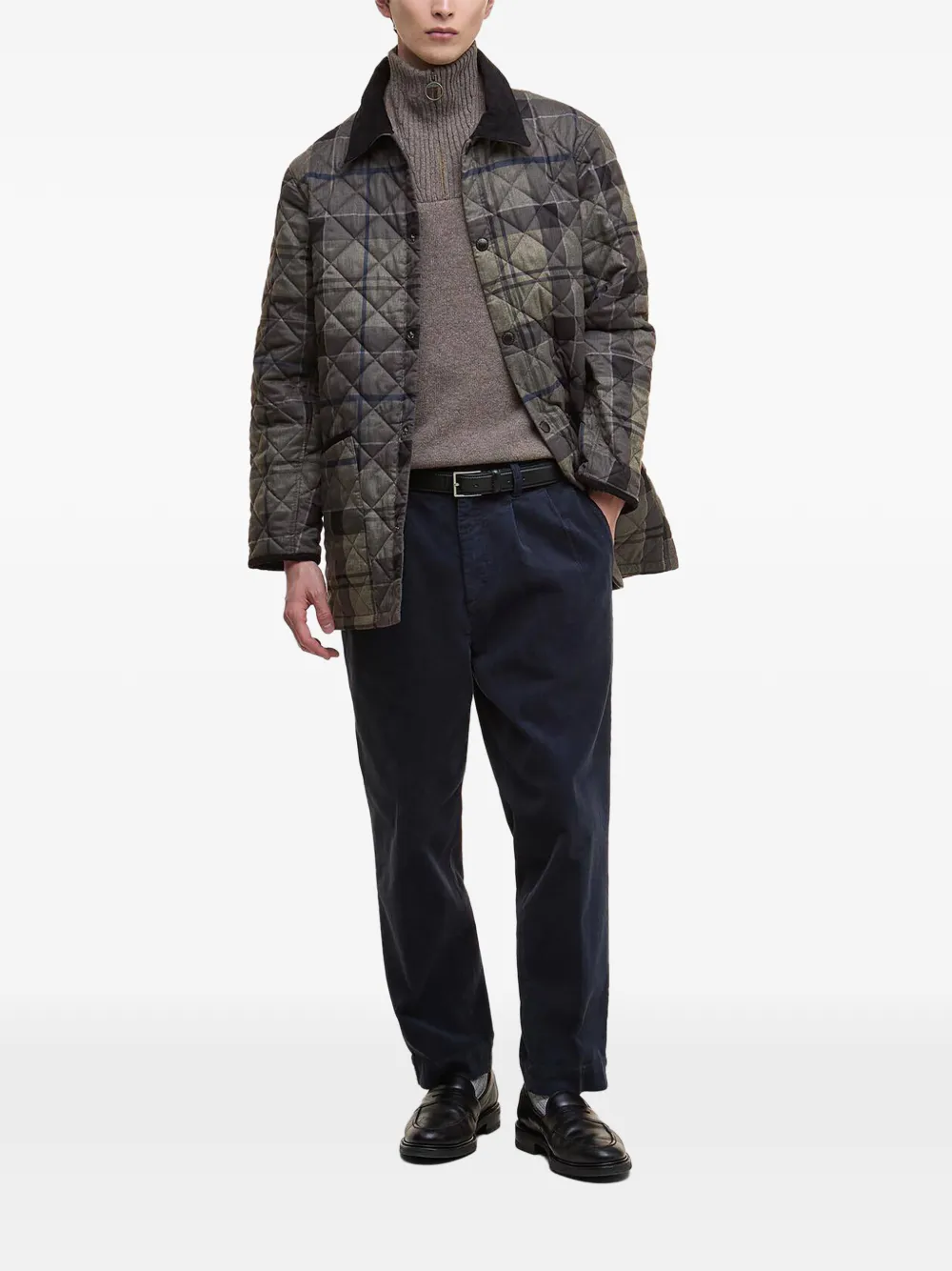 Barbour tartan quilted jacket | Down Jackets | Image 2