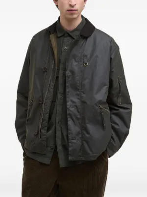 Barbour コーデュロイカラー ジャケット | ブラック | FARFETCH JP