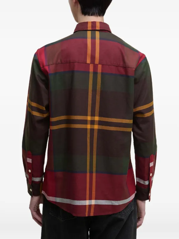 Barbour チェック シャツ | レッド | FARFETCH JP