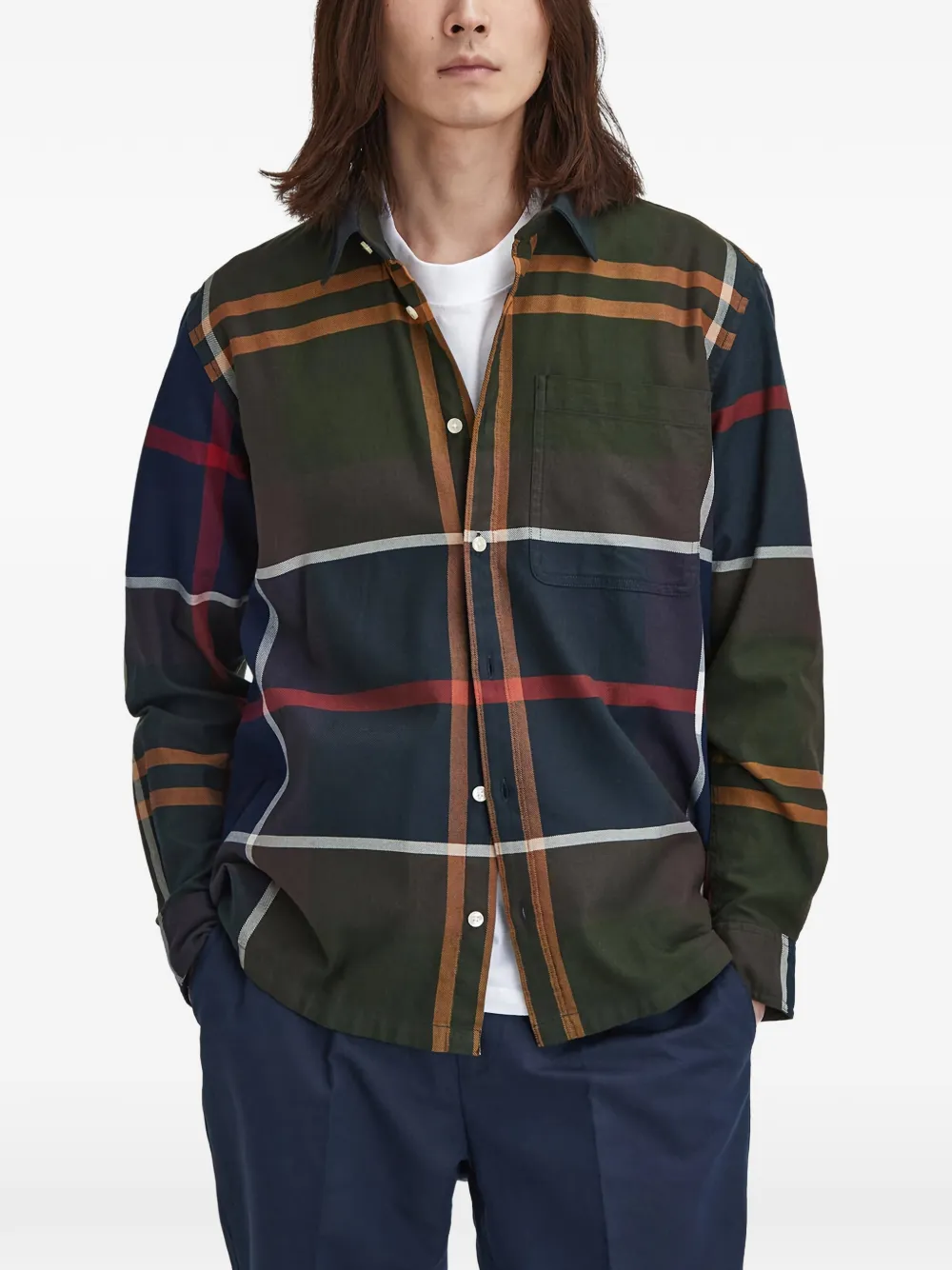 Barbour Camicia tartan - Verde