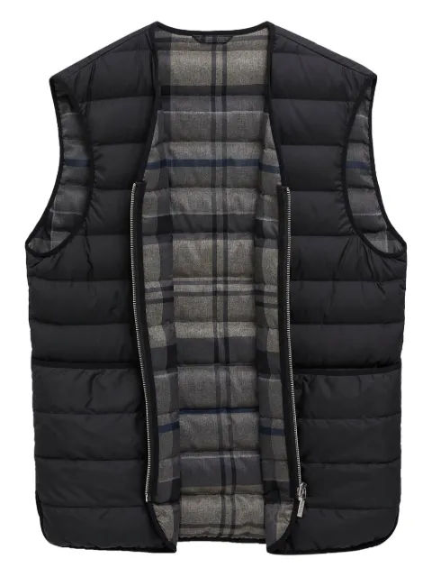 Barbour zip quilted jacket