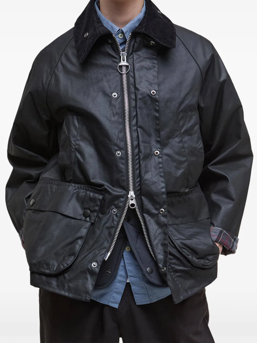 Gorduroy Collar Cotton Jacket