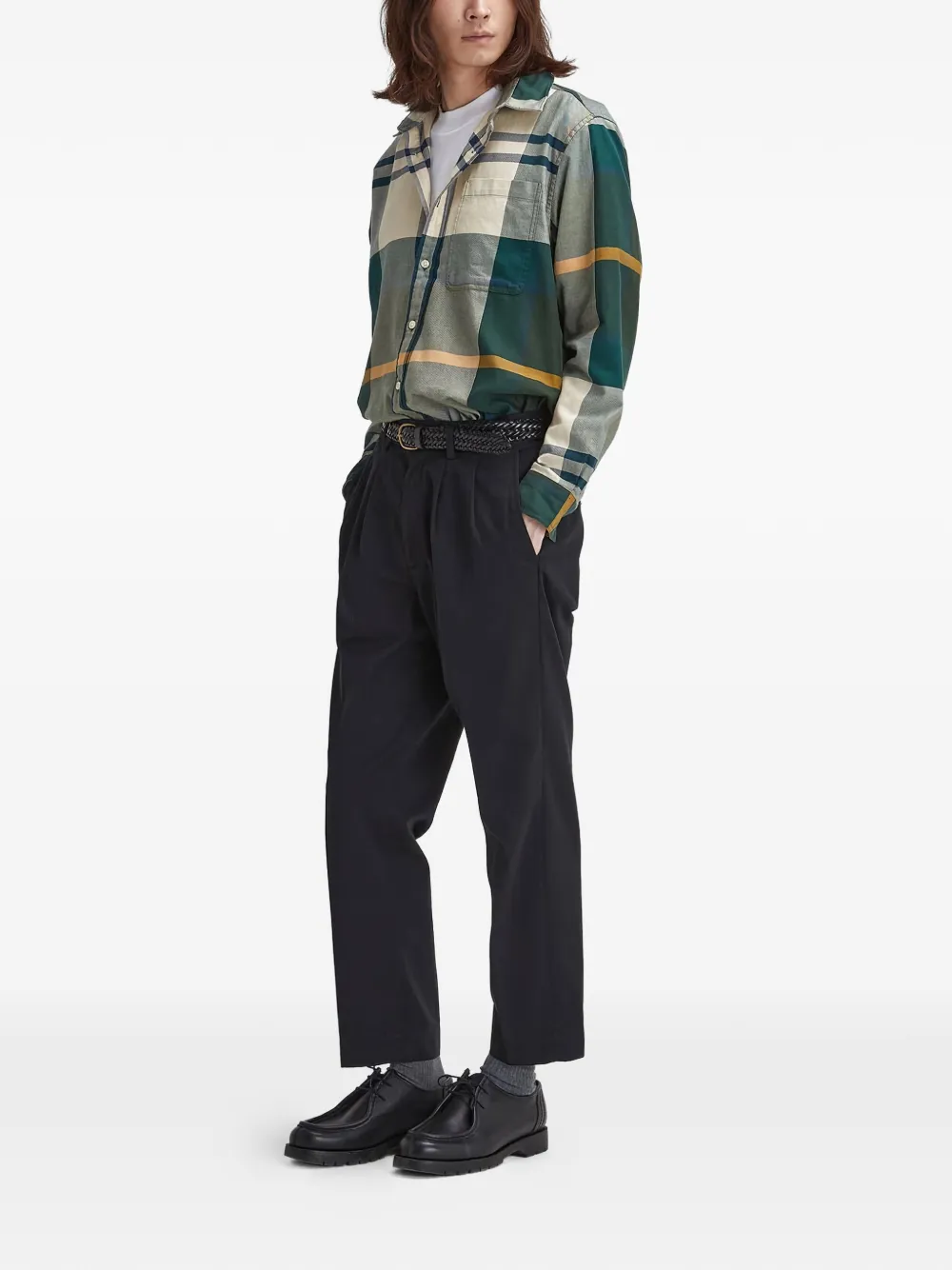 Barbour Overhemd met tartan ruit - Groen