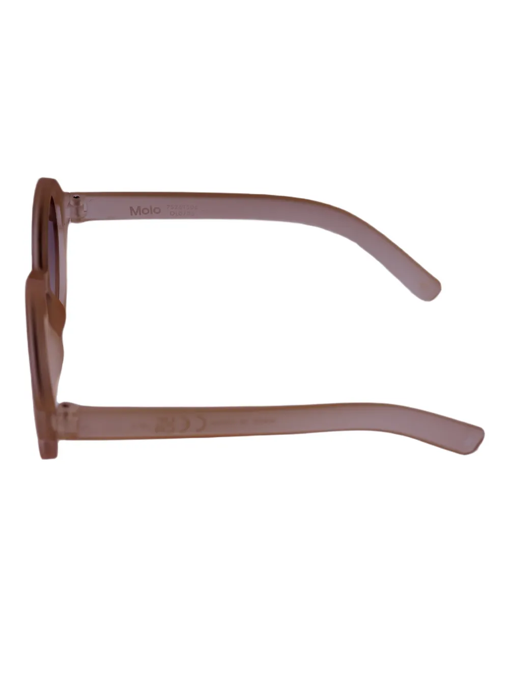  Molo Shelby Oval-frame Sunglasses - Neutrals 