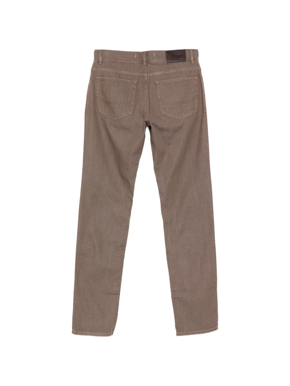 Brioni Meribel broek met riemlussen Bruin