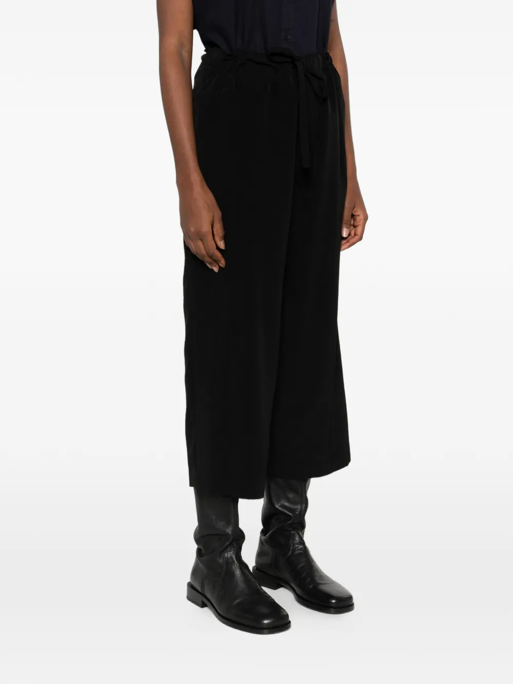  Y's Drawstring Trousers - Black 