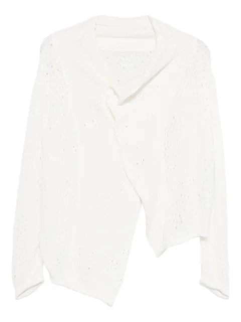 Y's asymmetric knitwear