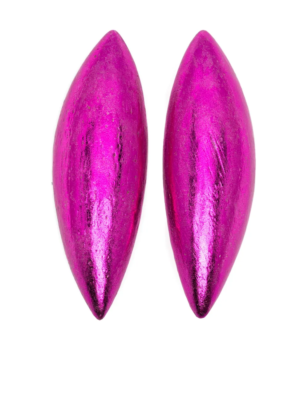 Monies Nimara pointed clip-on earrings | Silver | Image 1