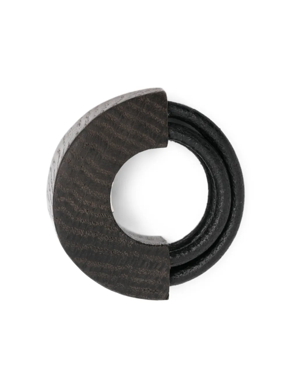  Monies Brontea Wooden Ring - Brown 