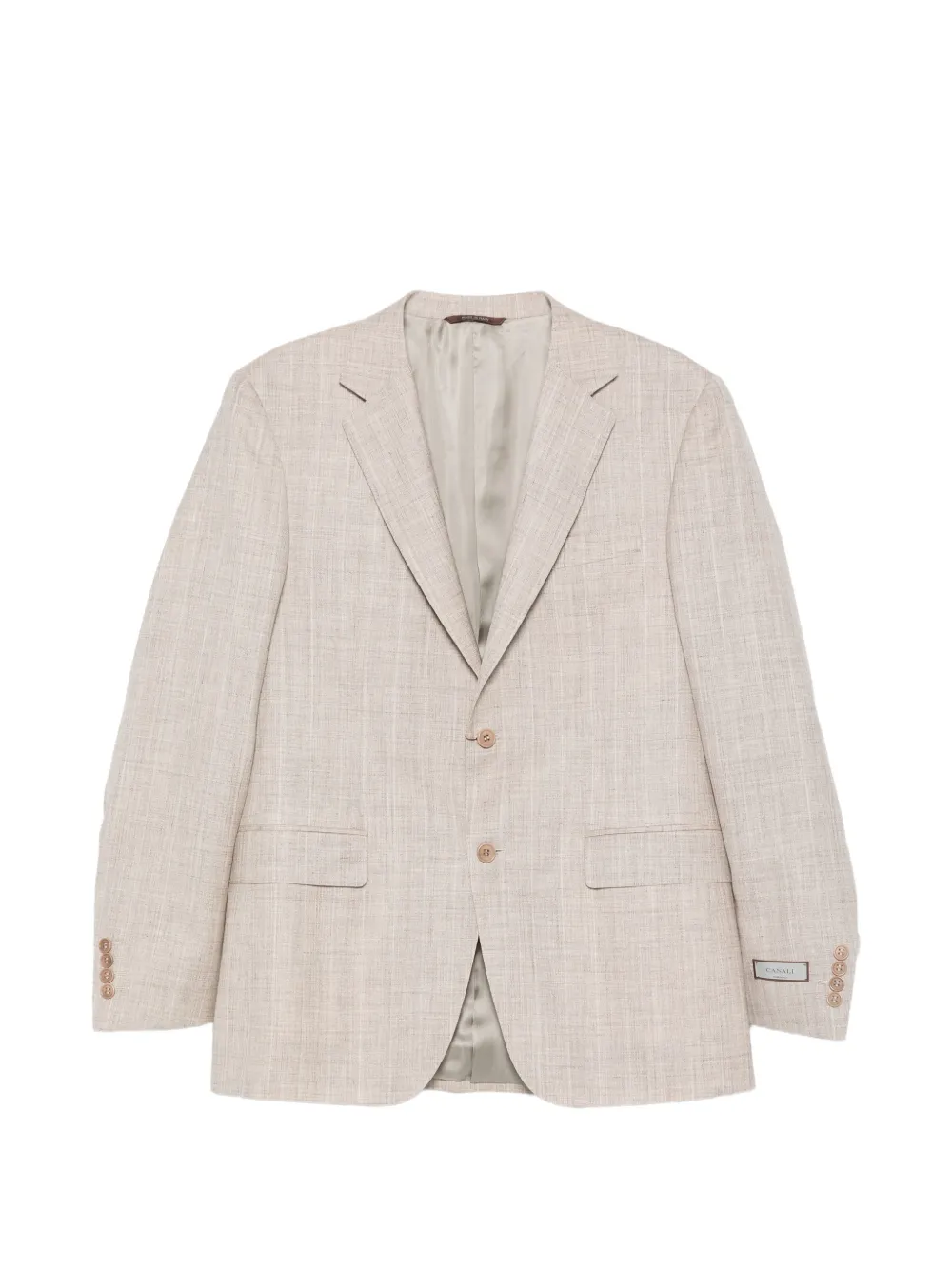 Canali button blazer suit | Neutrals | Image 1