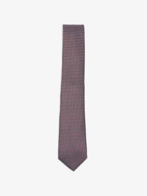 Canali geometric-pattern tie