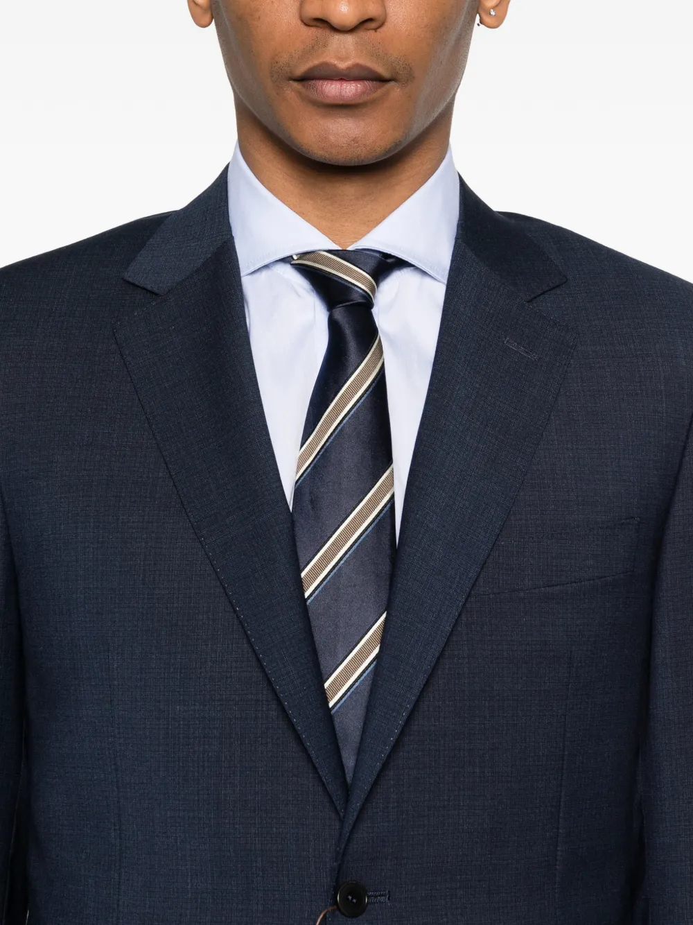 Canali Tweedelig pak Blauw