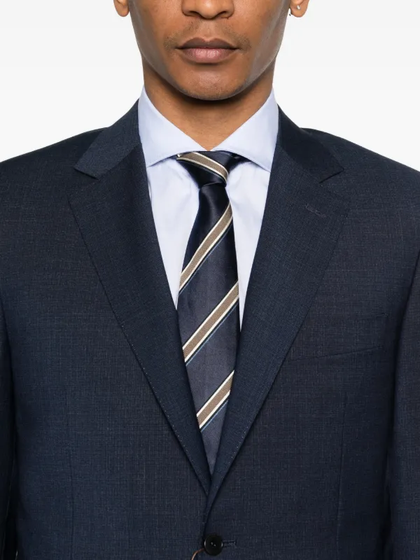 Canali ツーピース スーツ | ブルー | FARFETCH JP