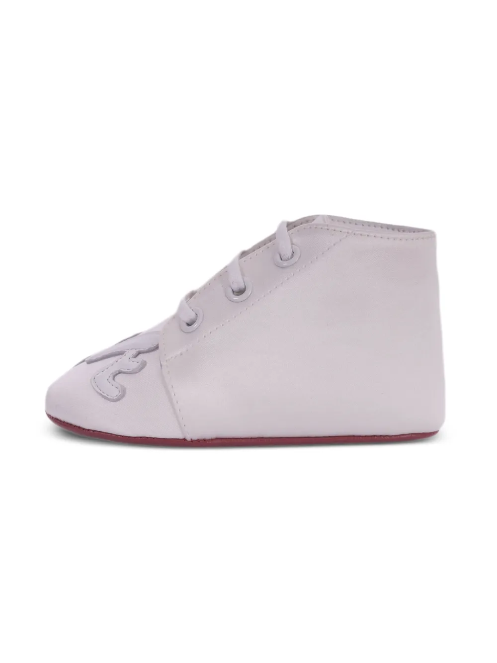 Christian Louboutin Kids Baby Love derby veterschoenen Wit
