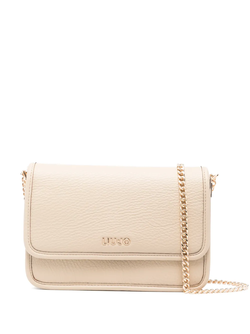 LIU JO chain-strap satchel bag - Toni neutri