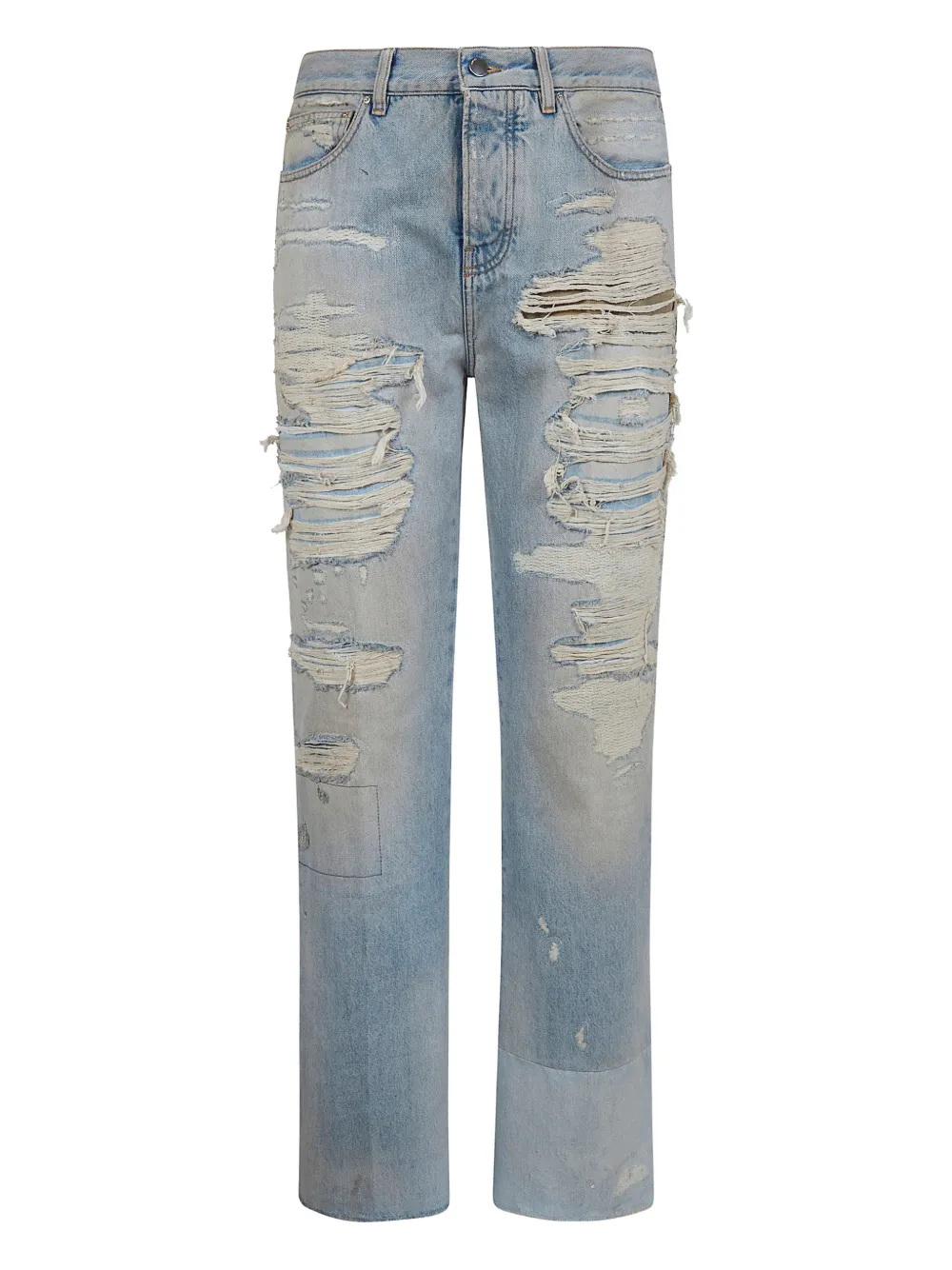 AMIRI distressed-effect denim jeans - Blu