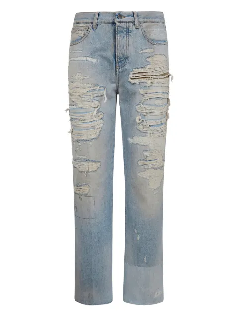 AMIRI jeans con efecto envejecido