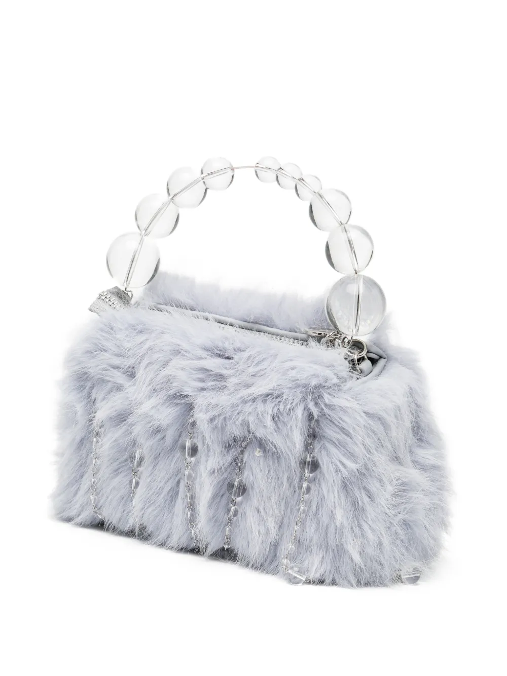  Rockfish X Susan Fang Furry Tote Bag - Blue 