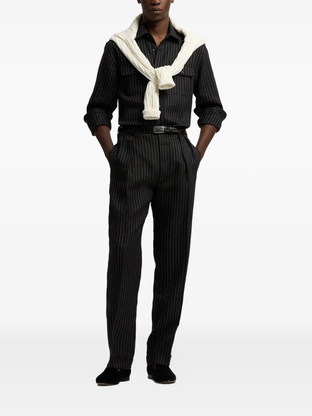 Pinstripe Pocket Shirt