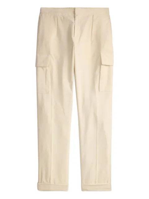 Ralph Lauren Purple Label elasticated drawstring pleated trousers