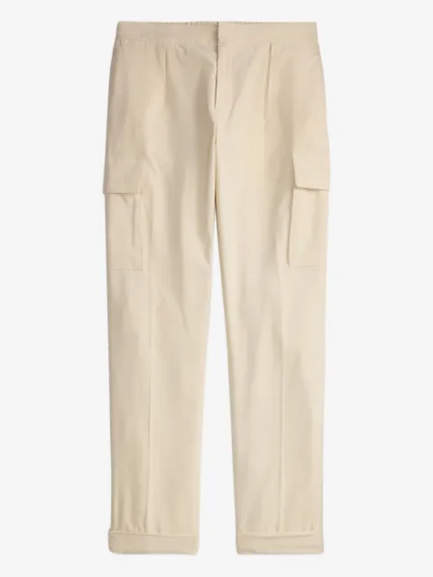 Ralph Lauren Purple Label elasticated drawstring pleated trousers