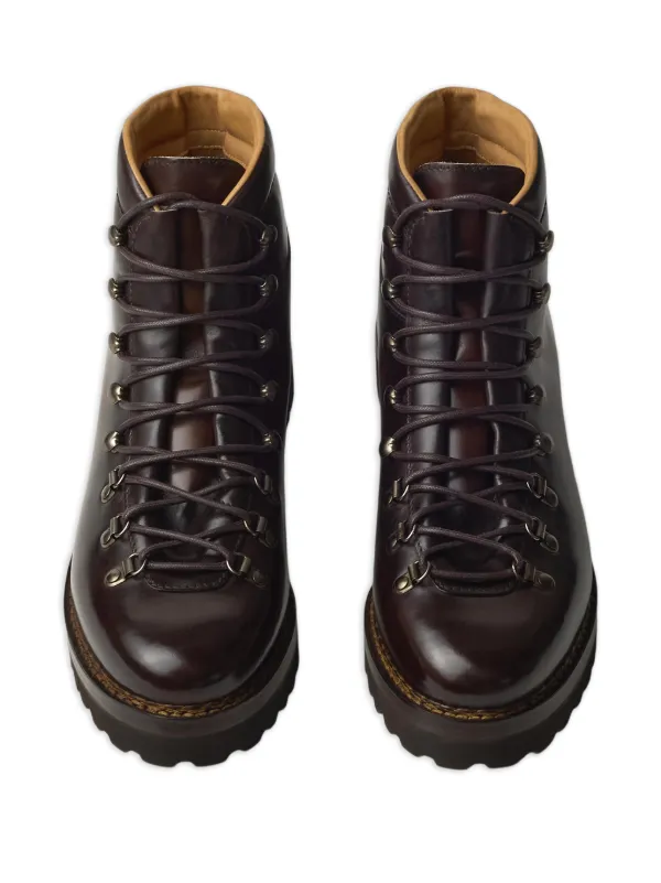Ralph Lauren Purple Label Darrow lace-up Boots | Brown | FARFETCH