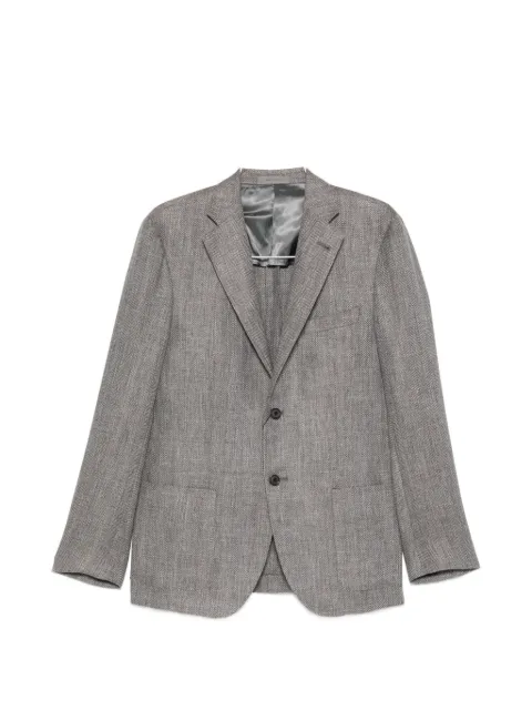 Corneliani herringbone-patterned blazer