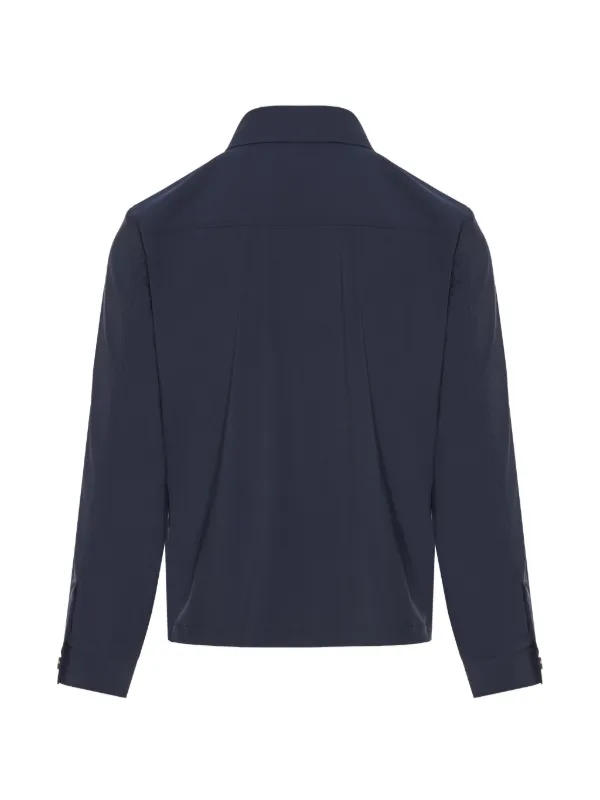 Corneliani Buttoned flap-pocket Jacket | Blue | FARFETCH