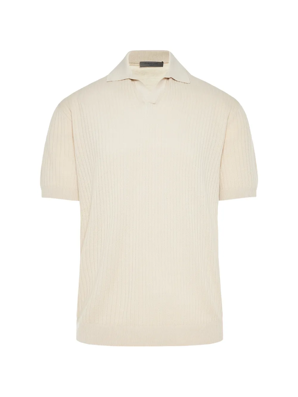 Corneliani Pima ribbed sweater - Neutrals