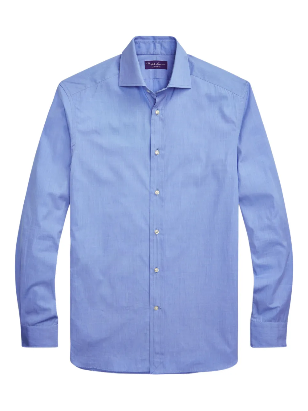 Ralph Lauren Purple Label End-on-End buttoned shirt - Blue