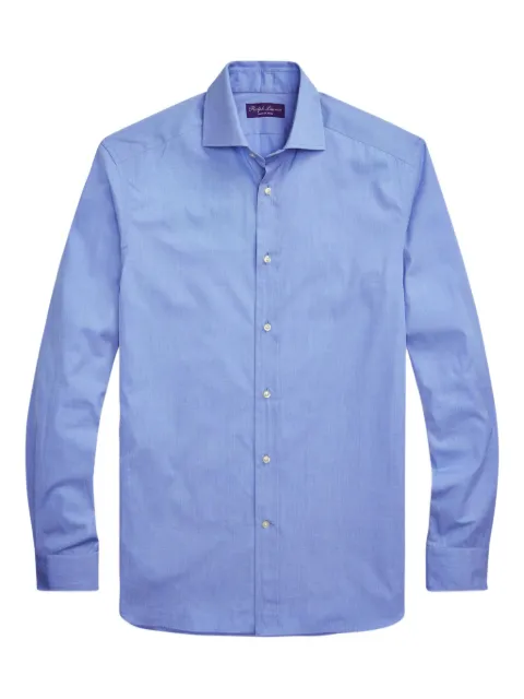 Ralph Lauren Purple Label  End-on-End buttoned shirt