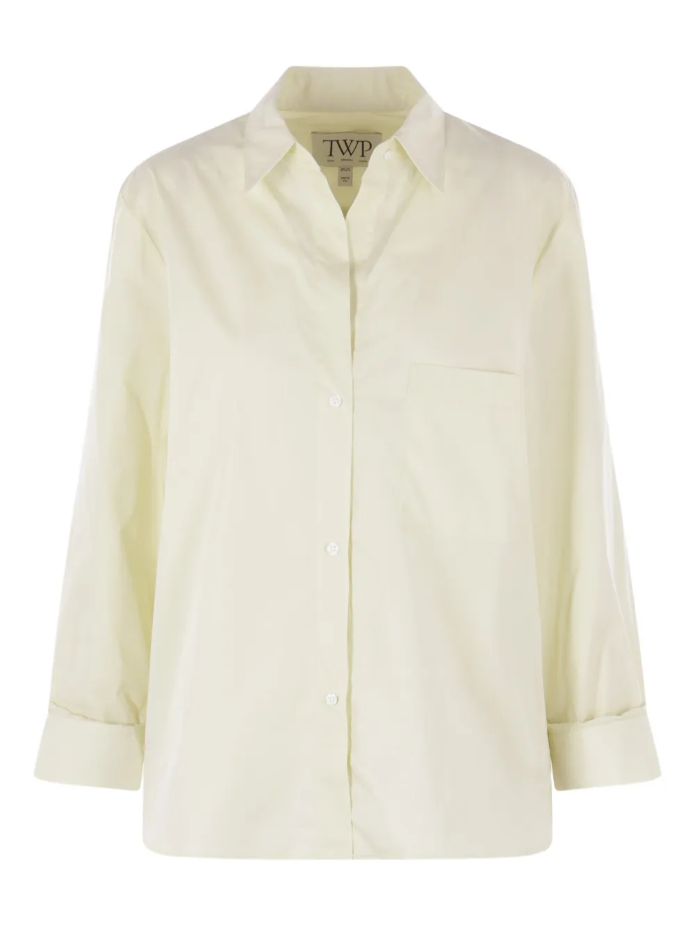 TWP Next Morning oversized shirt - Green