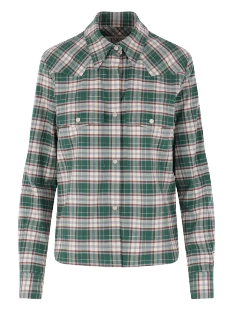 TWP check-pattern shirt