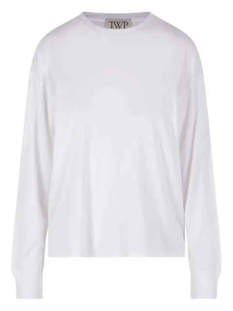 TWP crew-neck long-sleeve T-shirt