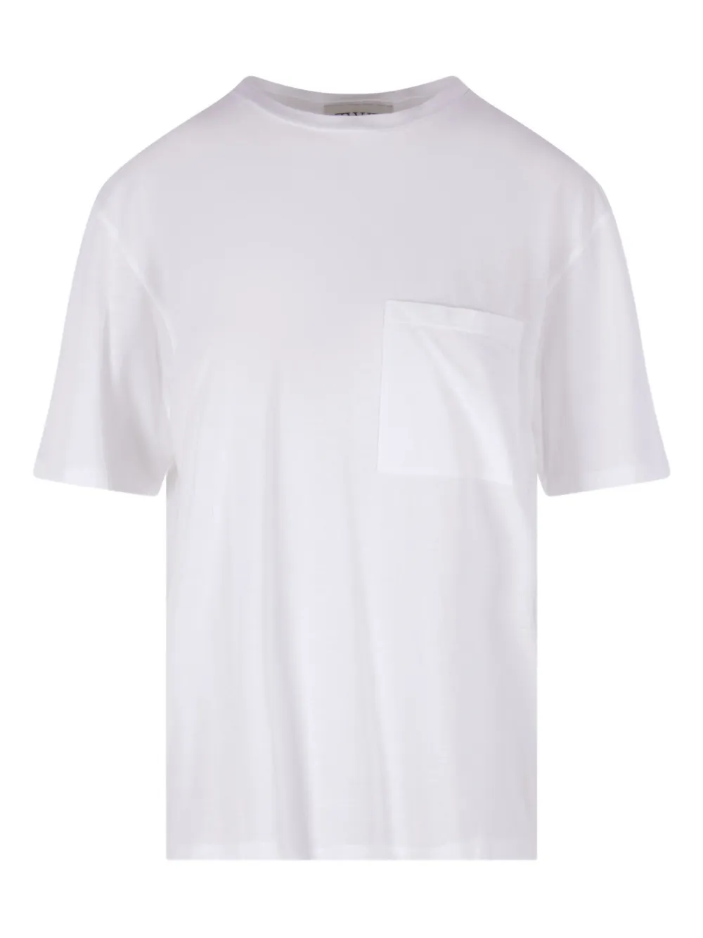 TWP patch-pocket crew-neck T-shirt - Bianco