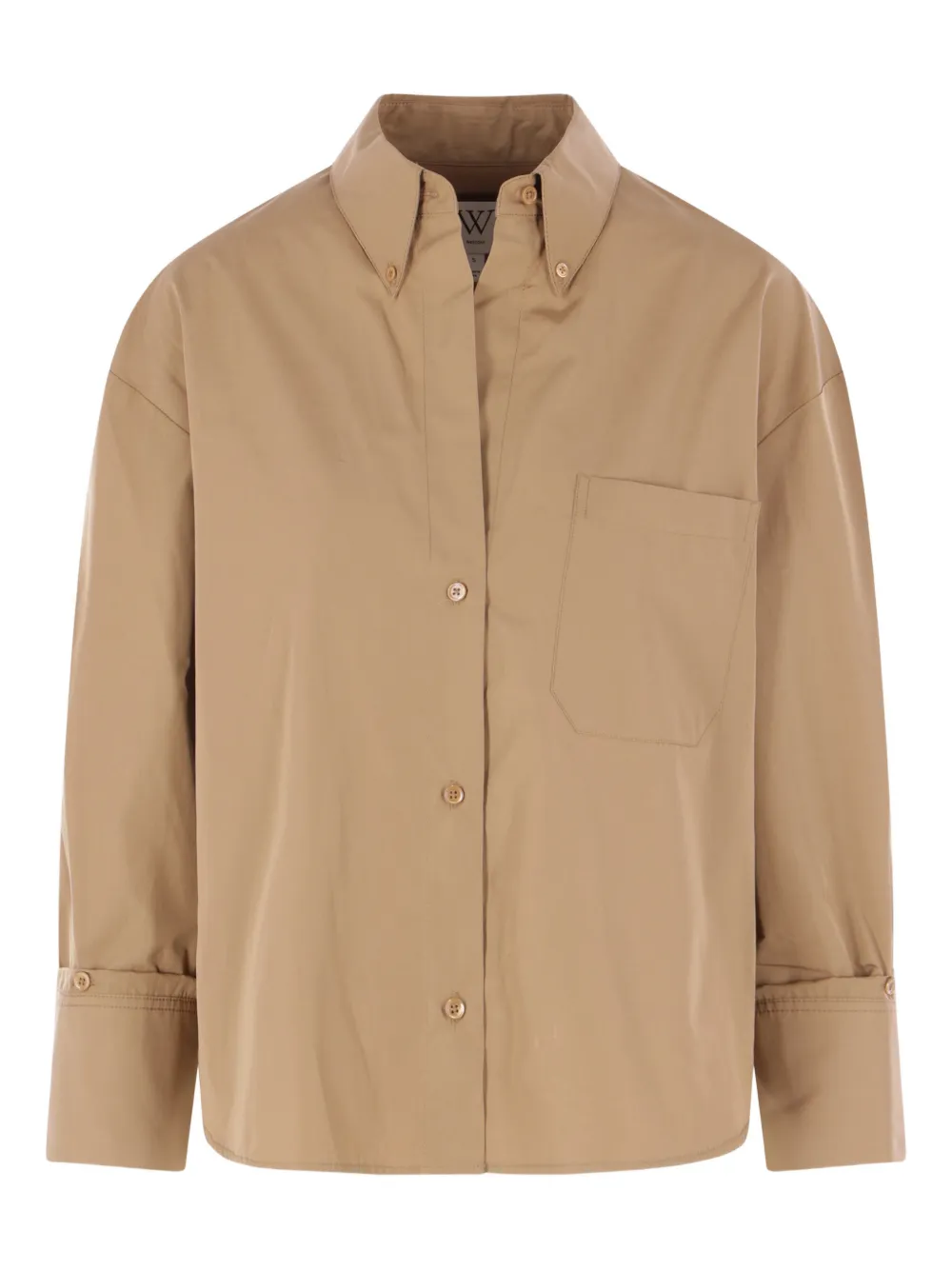 TWP buttoned patch-pocket shirt | Neutrals | Image 1