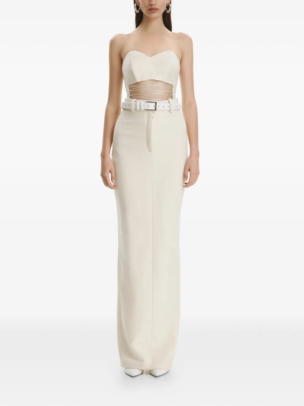 Vestiaire d'un Oiseau Libre button-up maxi pencil skirt | Pencil Skirts | Image 2